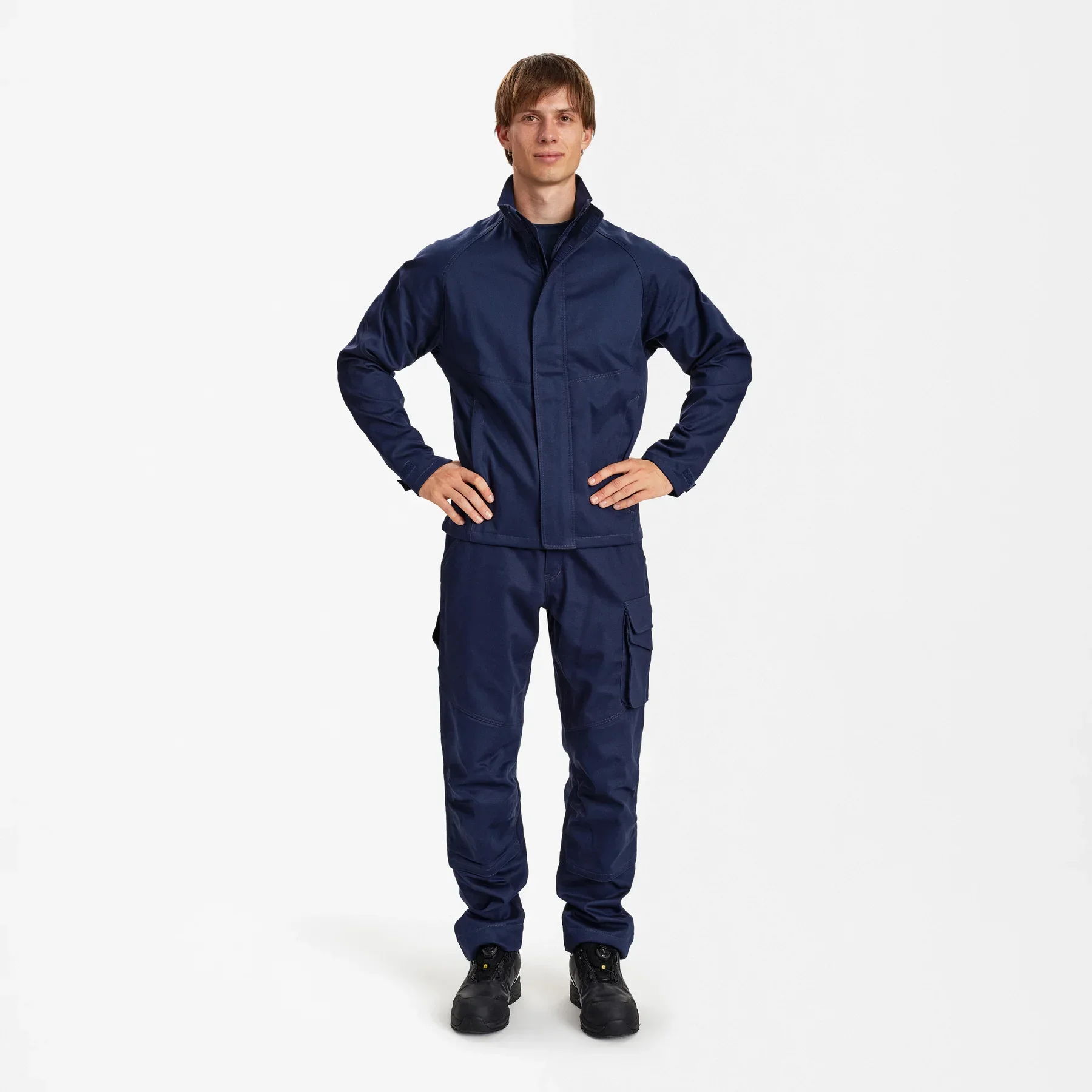 ENGEL WelCot Arbeitsjacke – Blue Ink