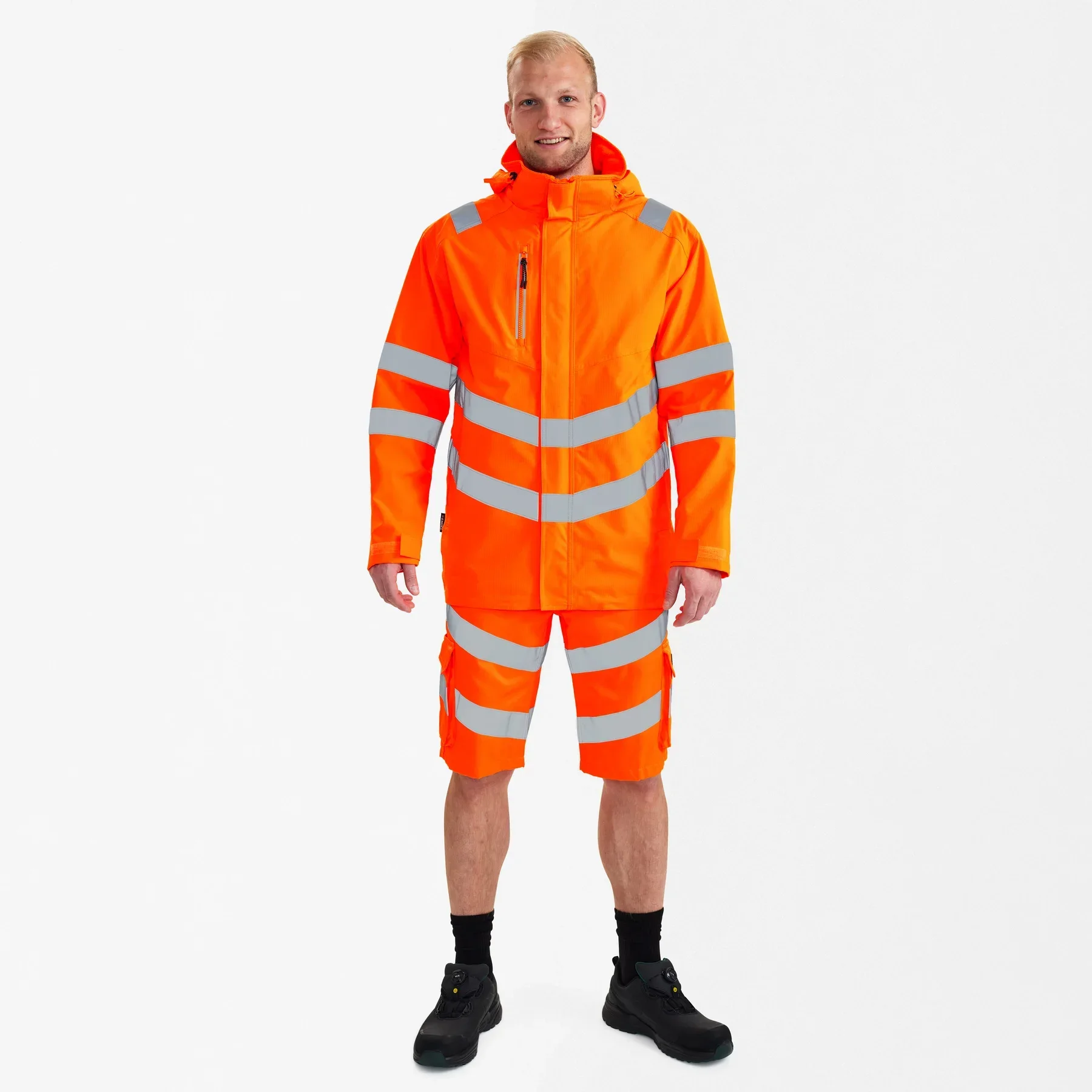 ENGEL Safety Shellparka – Hi-vis Orange