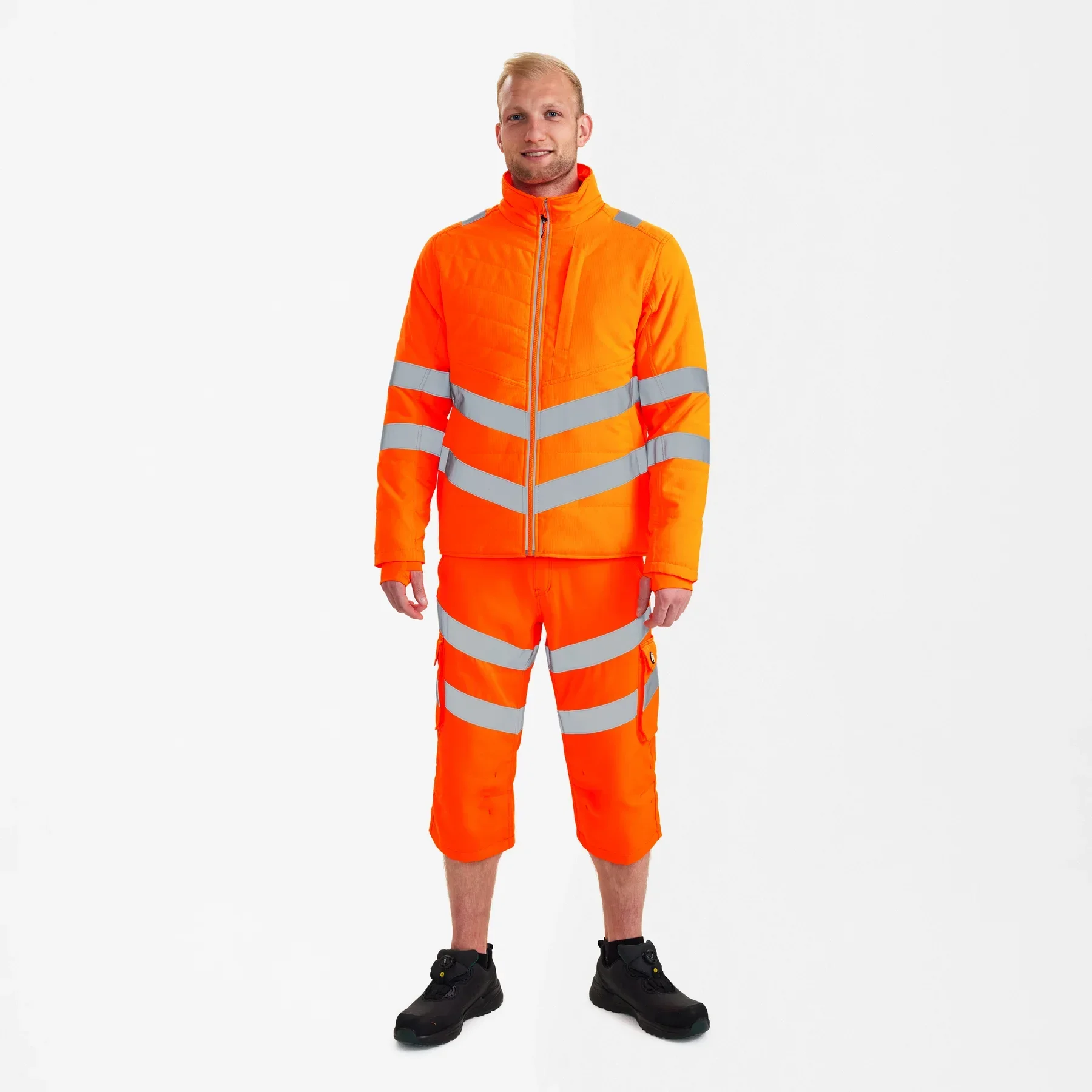 ENGEL Safety Stepp-Jacke – Hi-vis Orange
