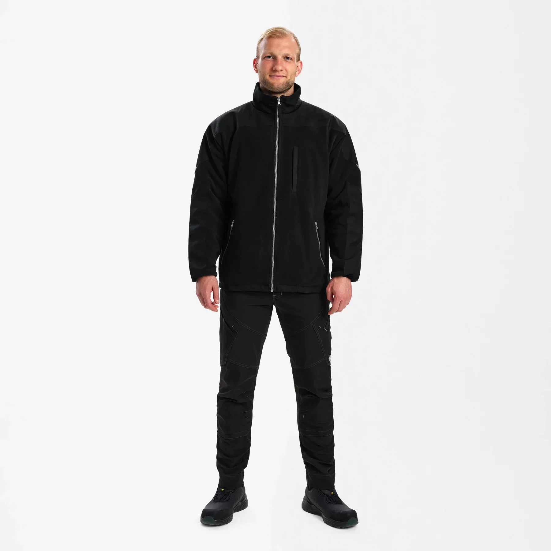 ENGEL Extend Fleecejacke – Schwarz