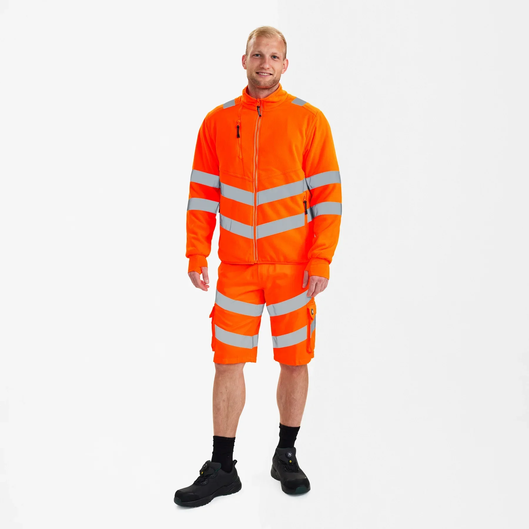 ENGEL Safety Fleecejacke – Hi-vis Orange