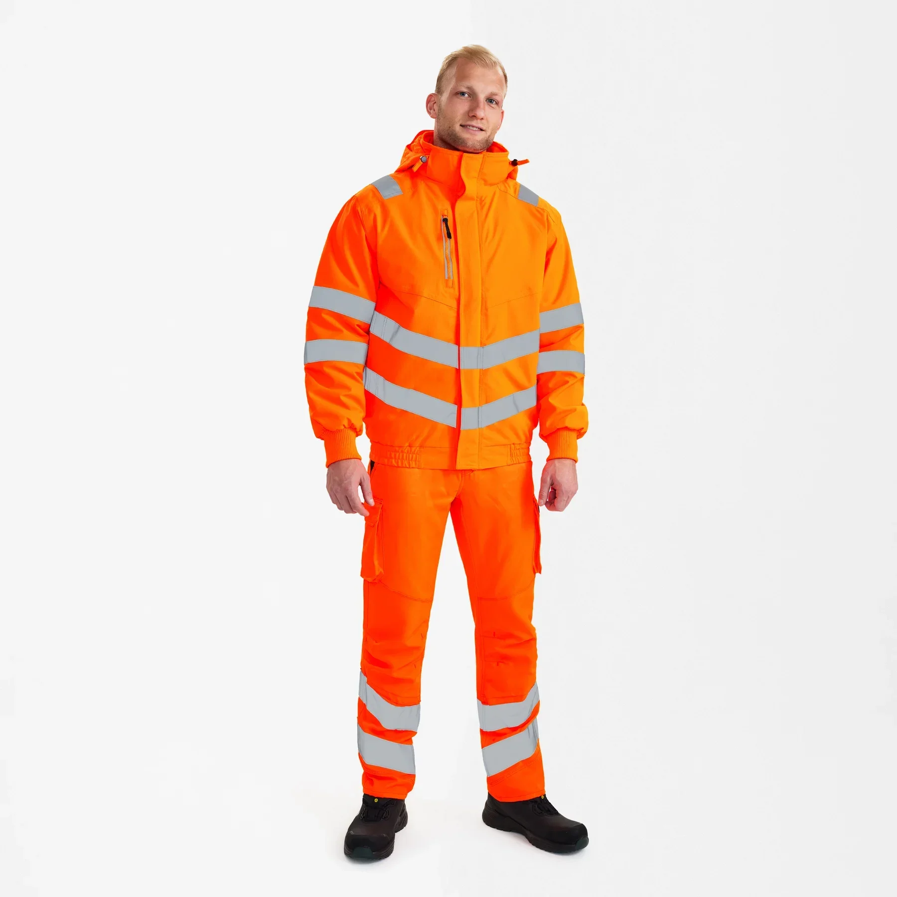 ENGEL Safety Pilotjacke – Hi-vis Orange