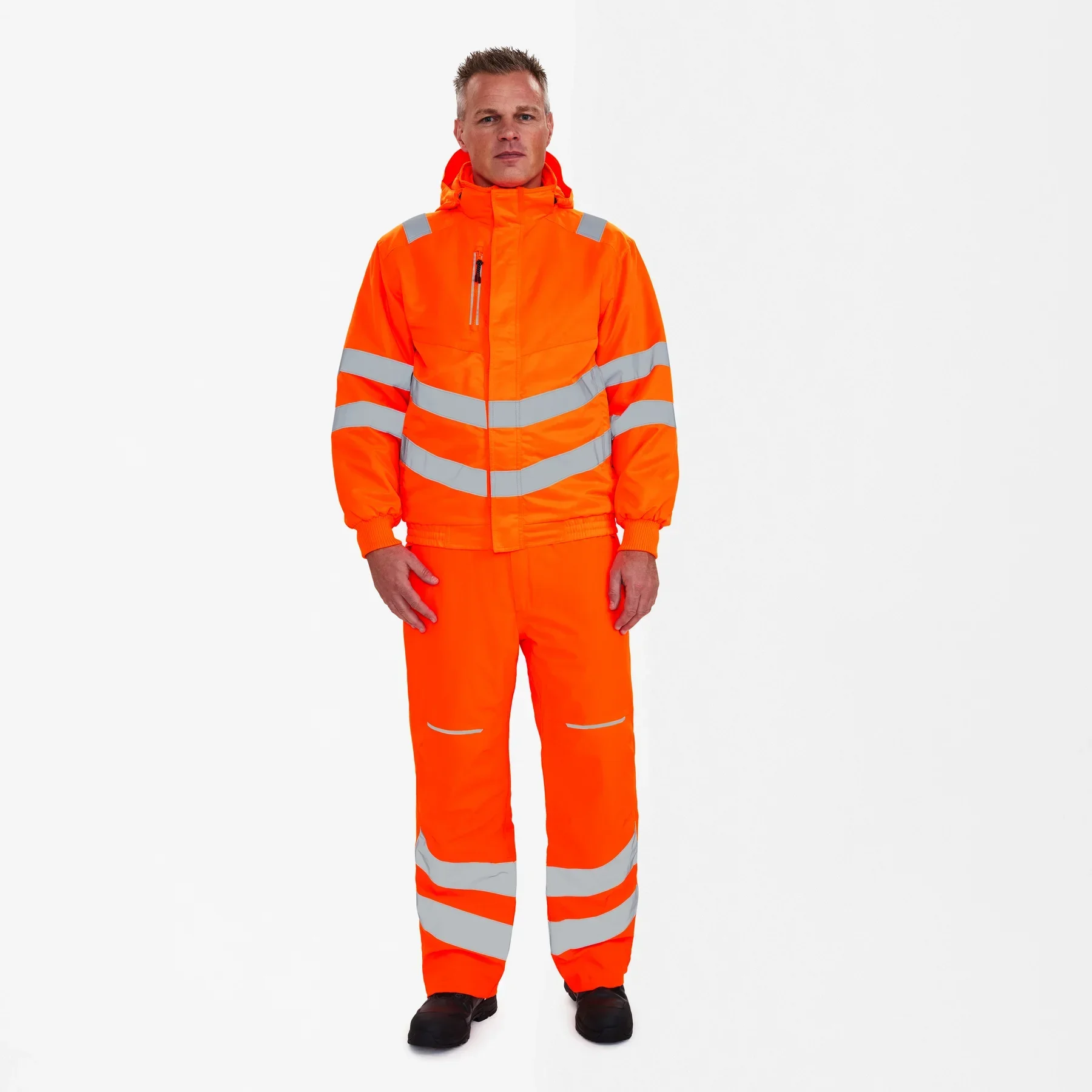 ENGEL Safety Pilotjacke – Hi-vis Orange