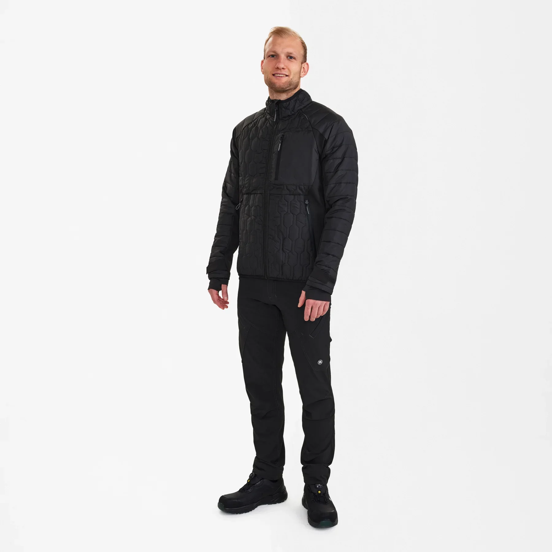 ENGEL X-treme Steppjacke – Schwarz