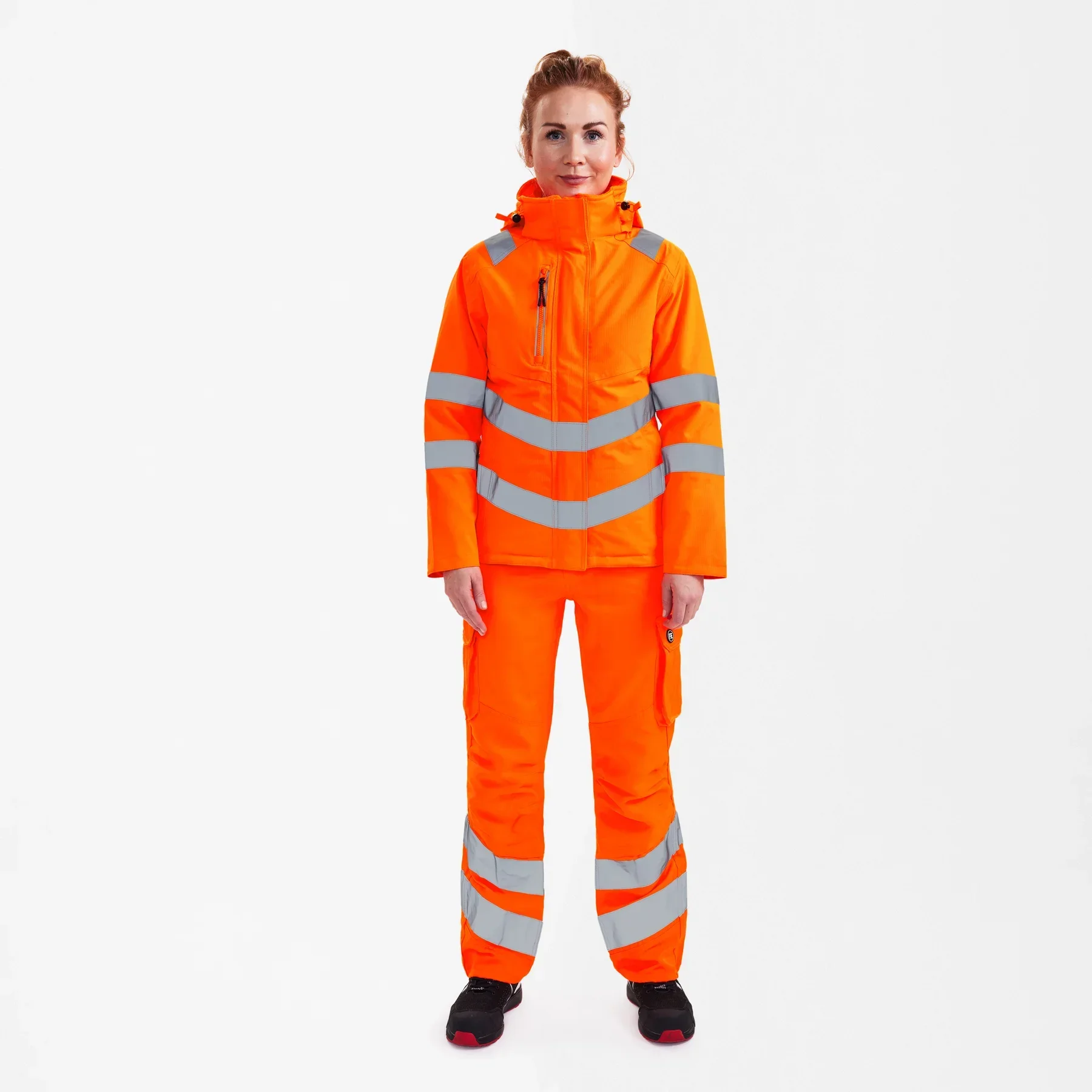 ENGEL Safety Damen Winterjacke – Hi-vis Orange