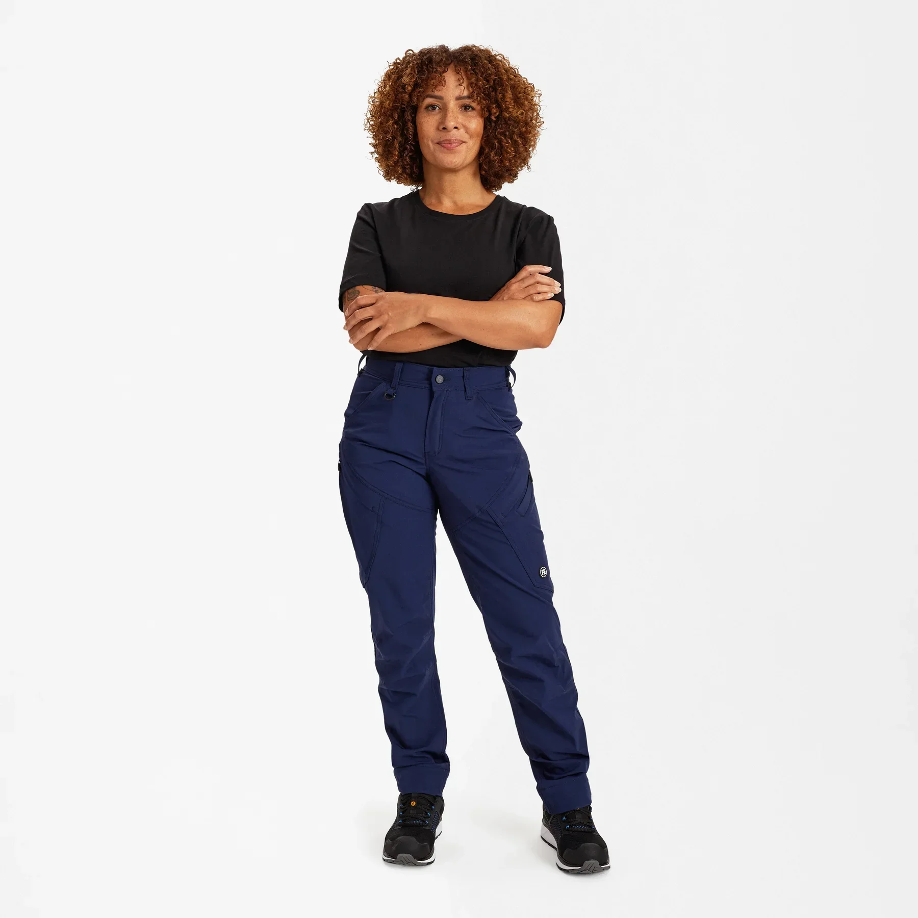 ENGEL X-treme Damen Servicehose mit 4-Wege Stretch – Blue Ink