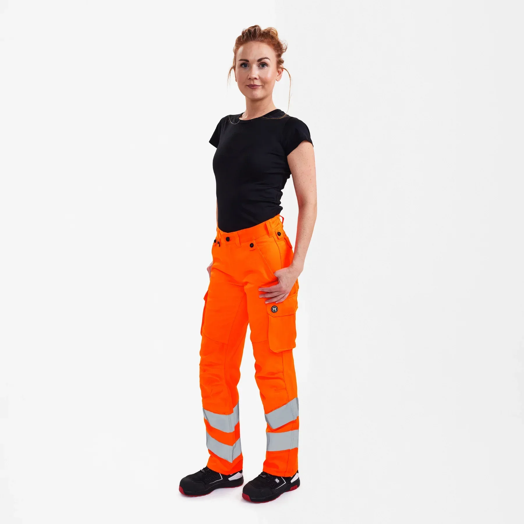 ENGEL Safety Light Damen Arbeitshose – Hi-vis Orange