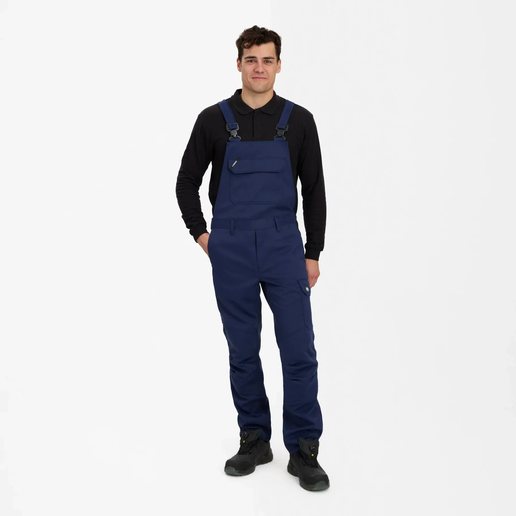 ENGEL Safety+ Latzhose – Blue Ink