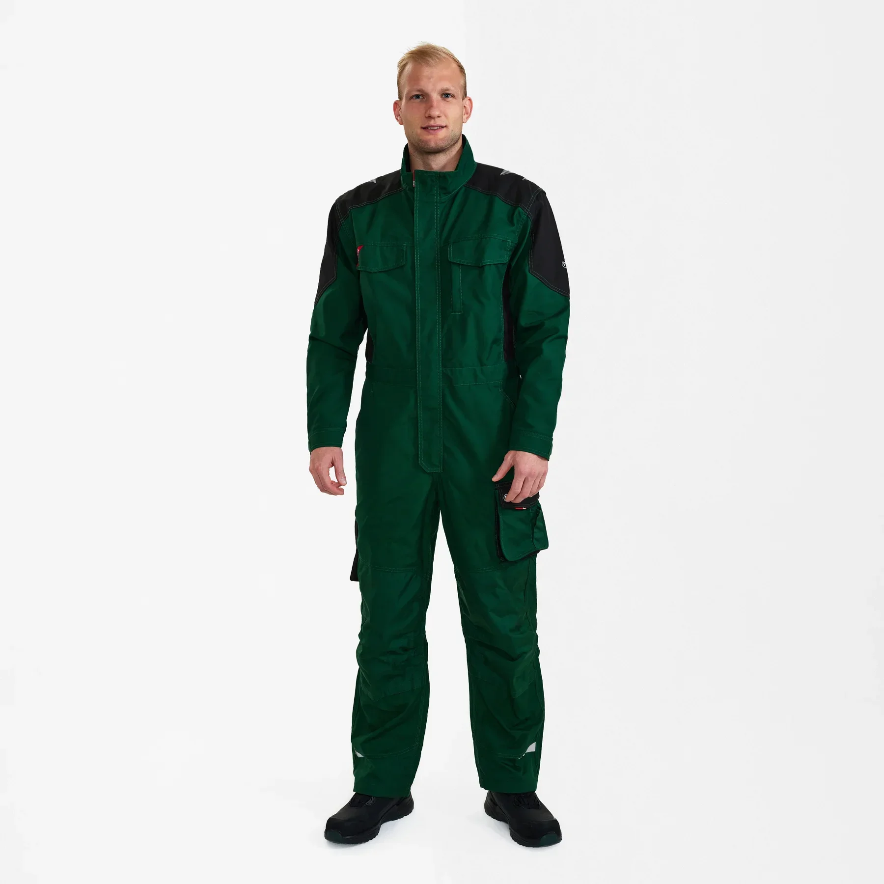 ENGEL Galaxy Overall – Grün/Schwarz