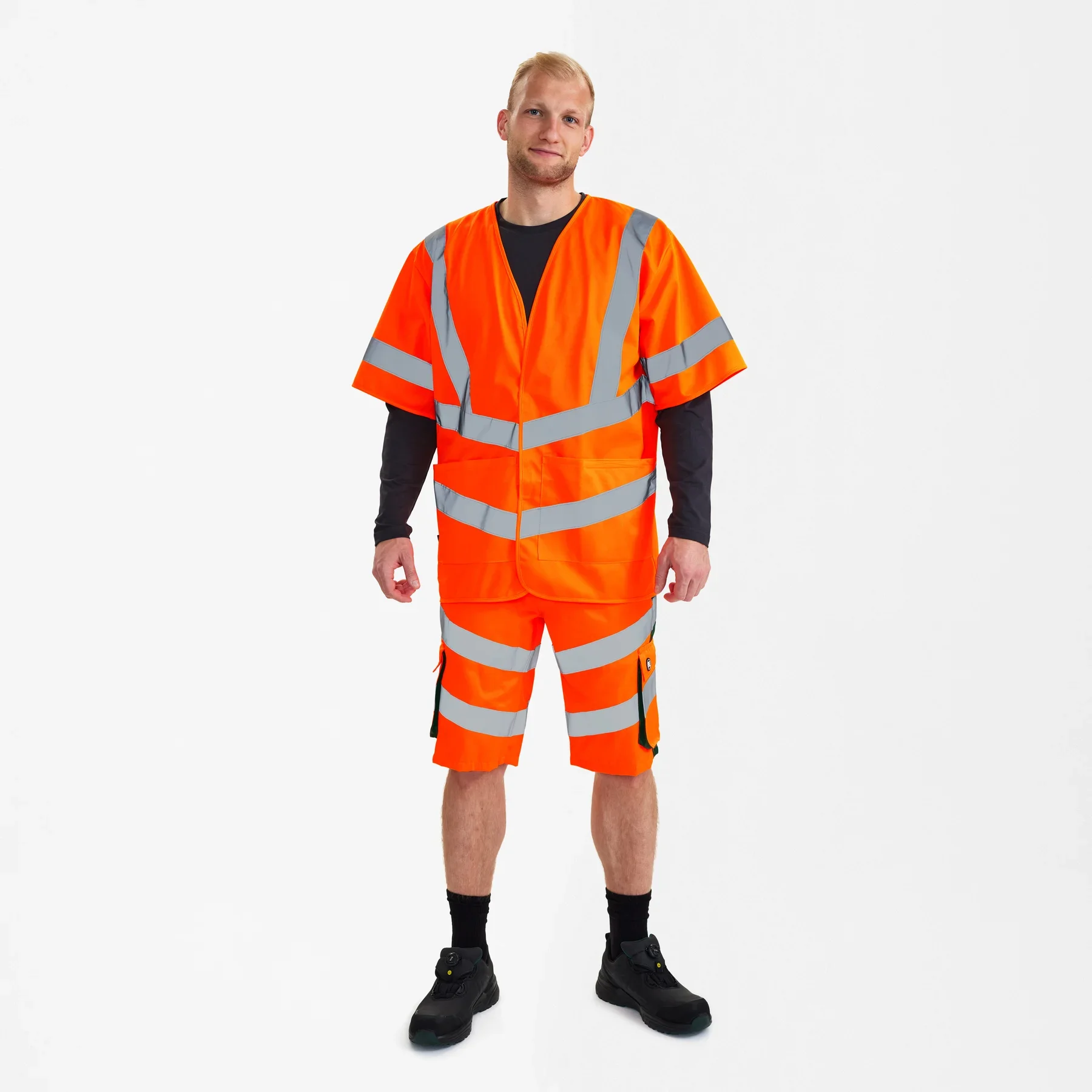 ENGEL Safety Weste mit Ärmeln – Hi-vis Orange