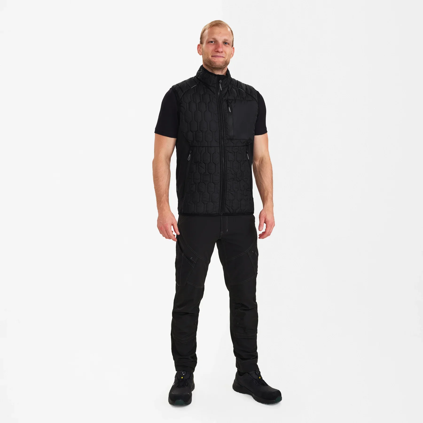 ENGEL X-treme Steppweste – Schwarz