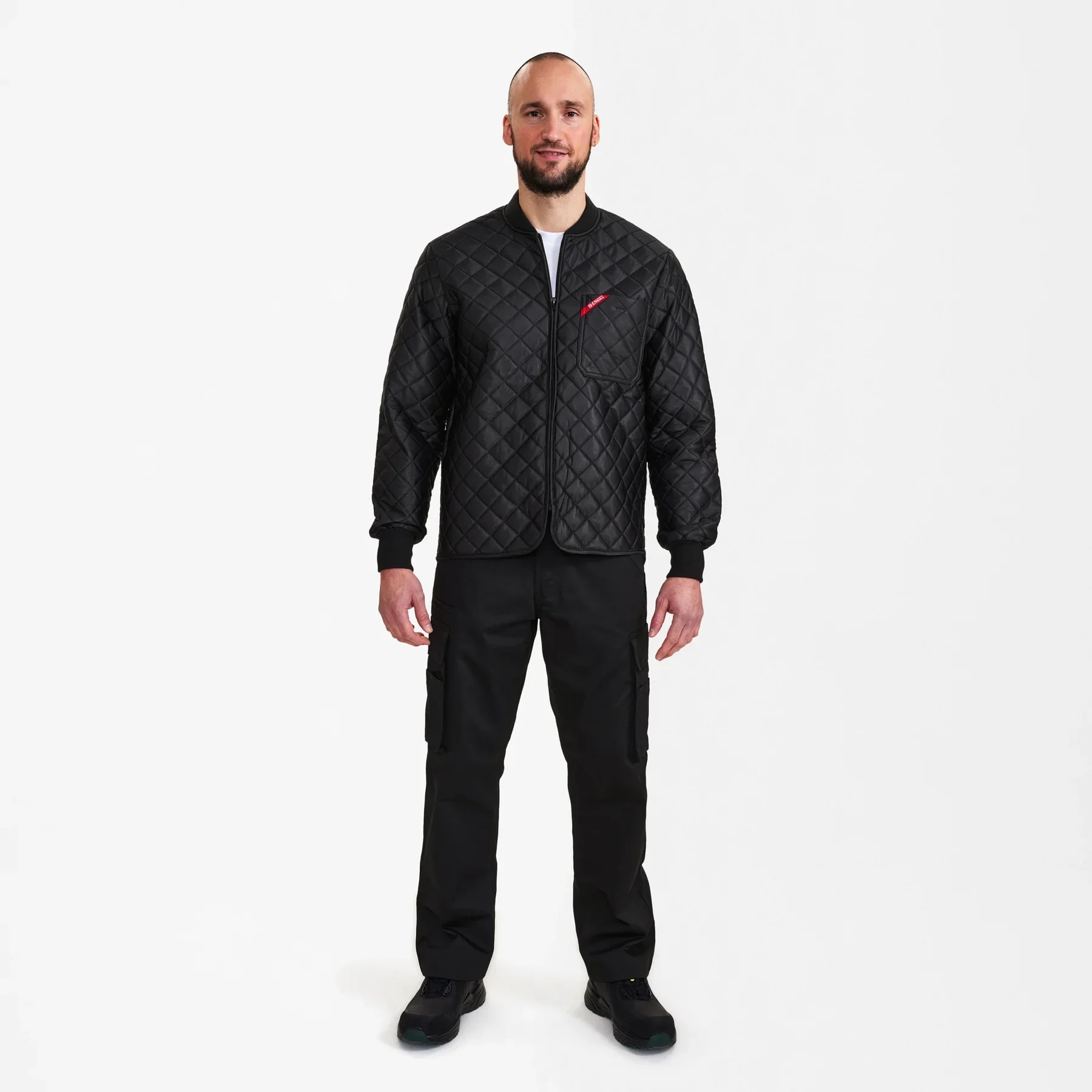 ENGEL Extend Thermosteppjacke – Schwarz