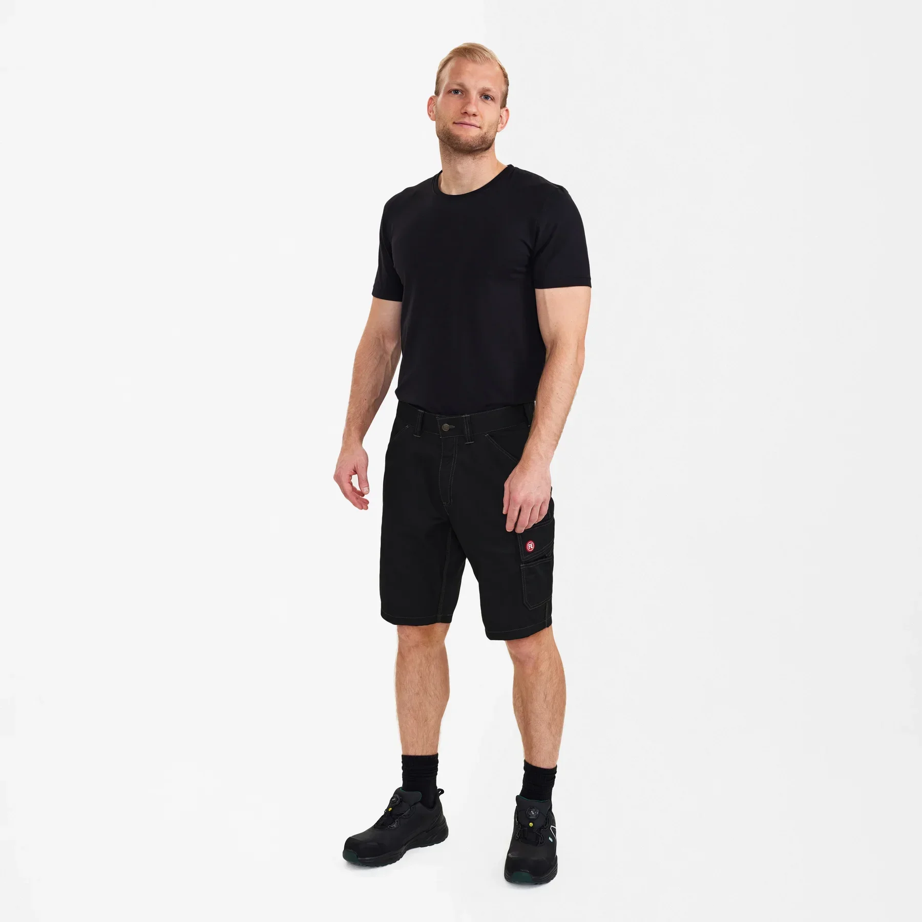ENGEL Combat Arbeitsshorts – Schwarz