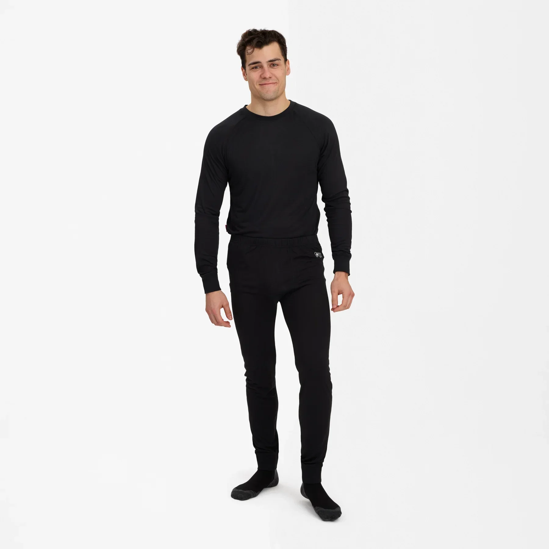 ENGEL Safety+ Lange Unterhose – Schwarz