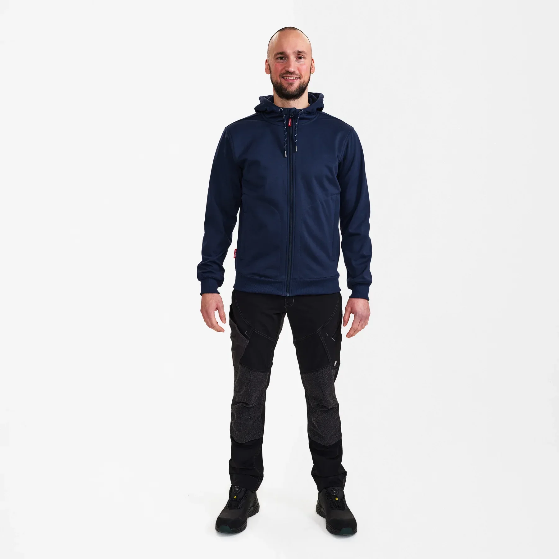 ENGEL Extend Allwetter-Cardigan – Blue Ink