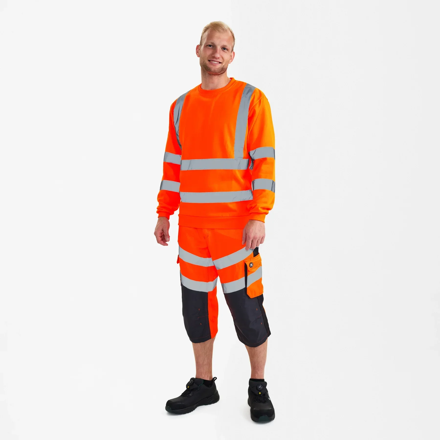 ENGEL Safety Sweatshirt – Hi-vis Orange