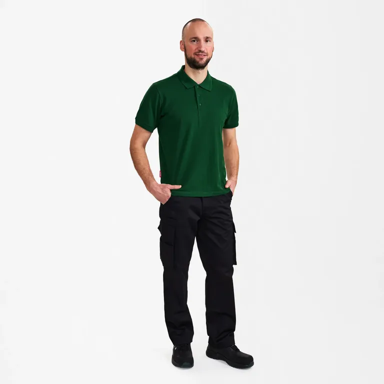 ENGEL Extend Poloshirt – Grün