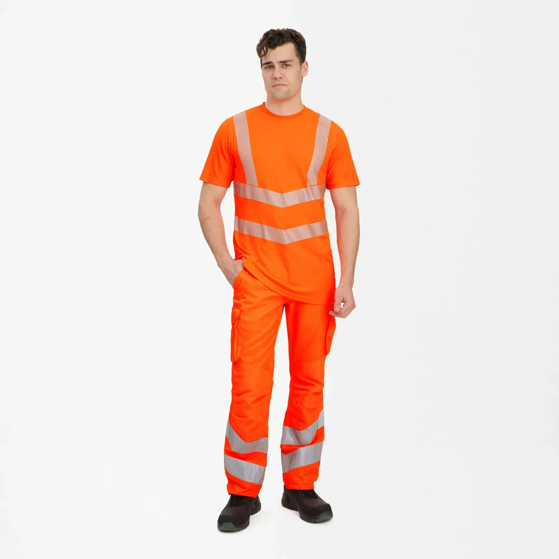 ENGEL Safety T-Shirt – Hi-vis Orange