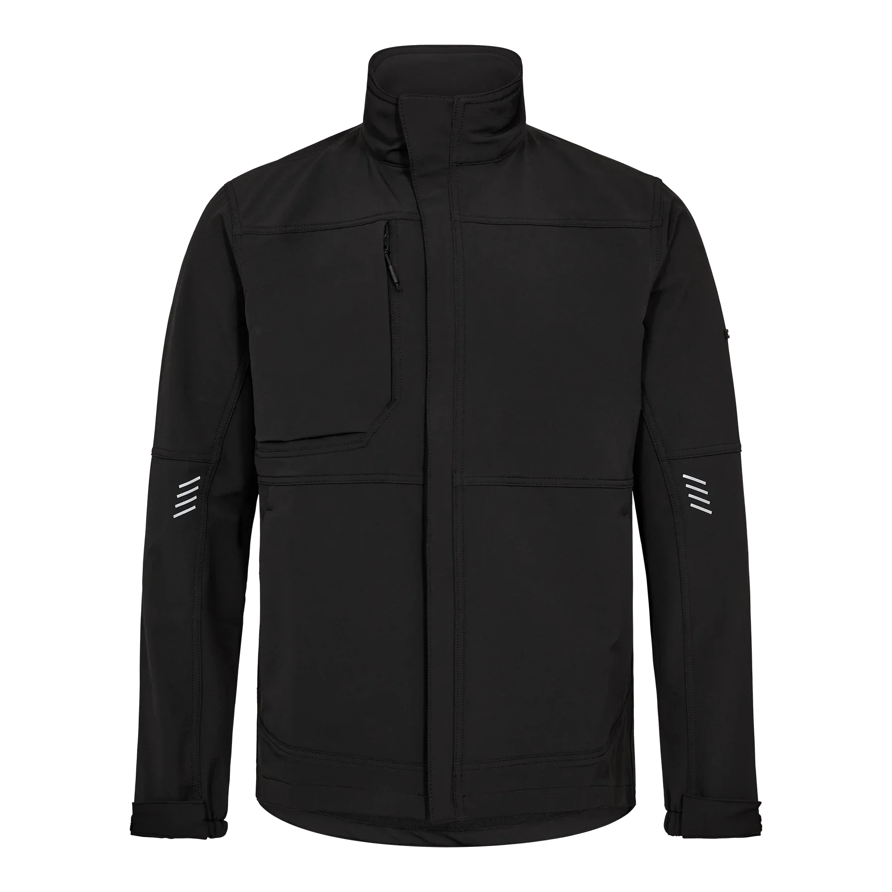ENGEL Entire Arbeitsjacke mit 4-Wege-Stretch – Schwarz