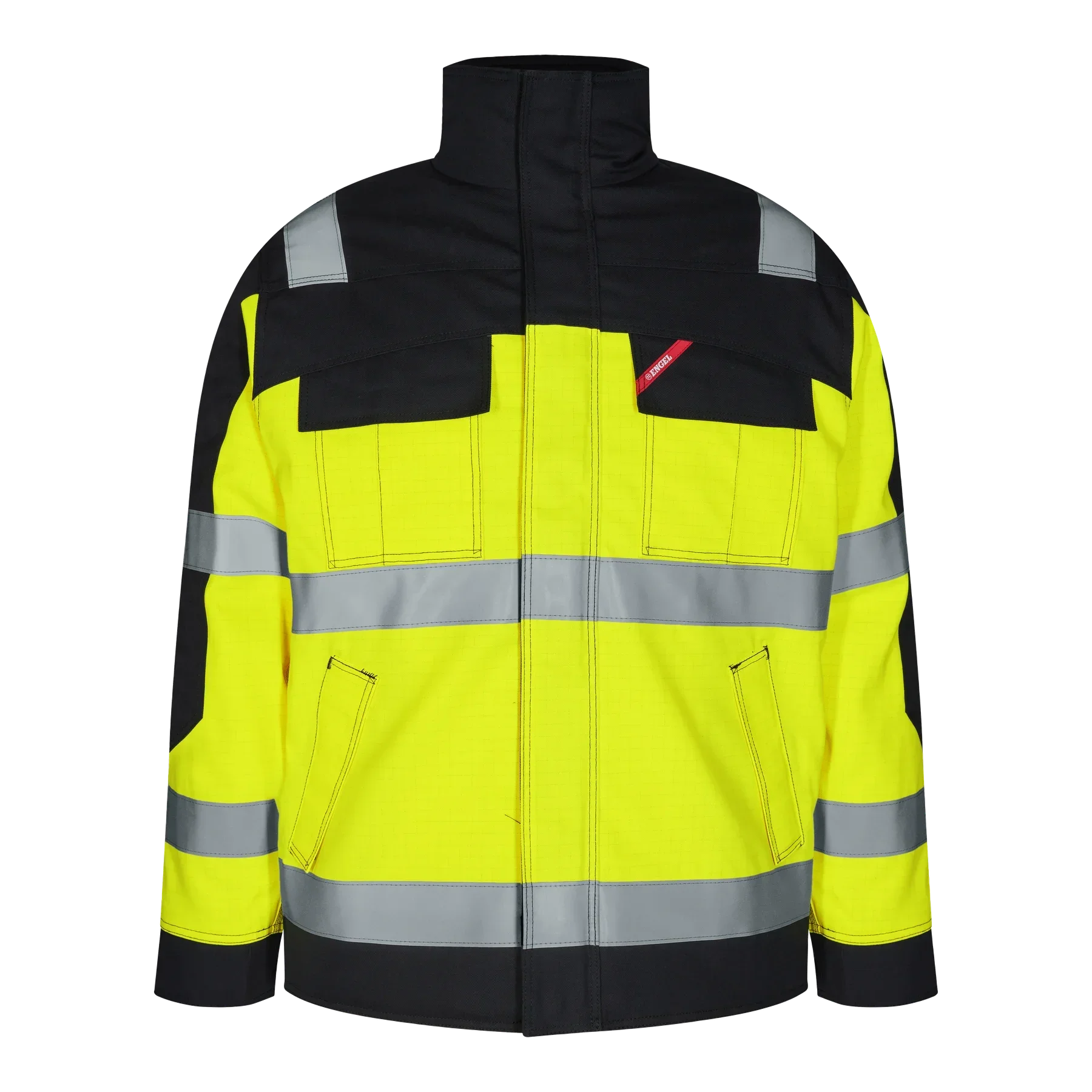 ENGEL Safety+ EN ISO 20471 Multinorm Winterjacke – Gelb/Schwarz