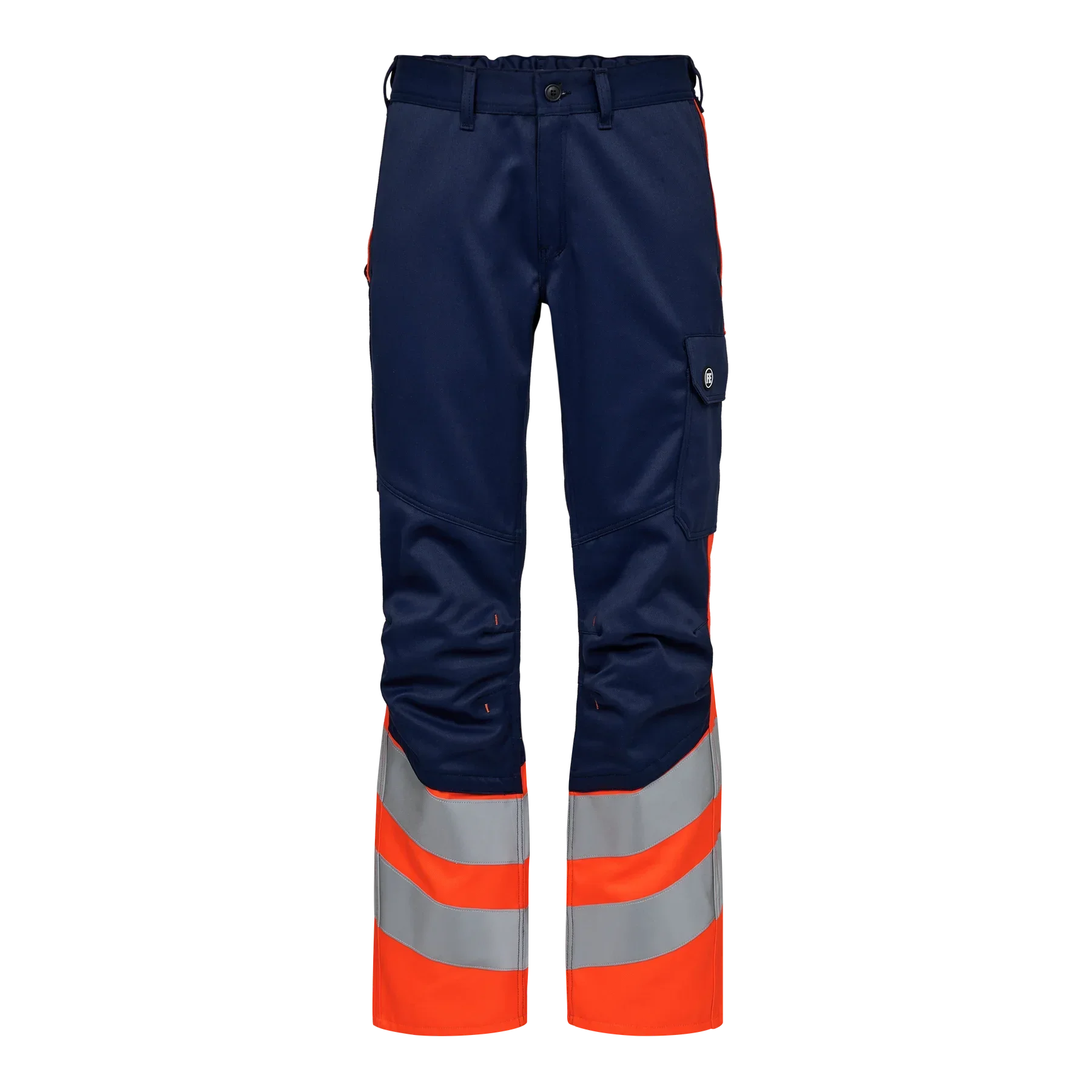 ENGEL Safety+ Arbeitshose – Blue Ink/Orange