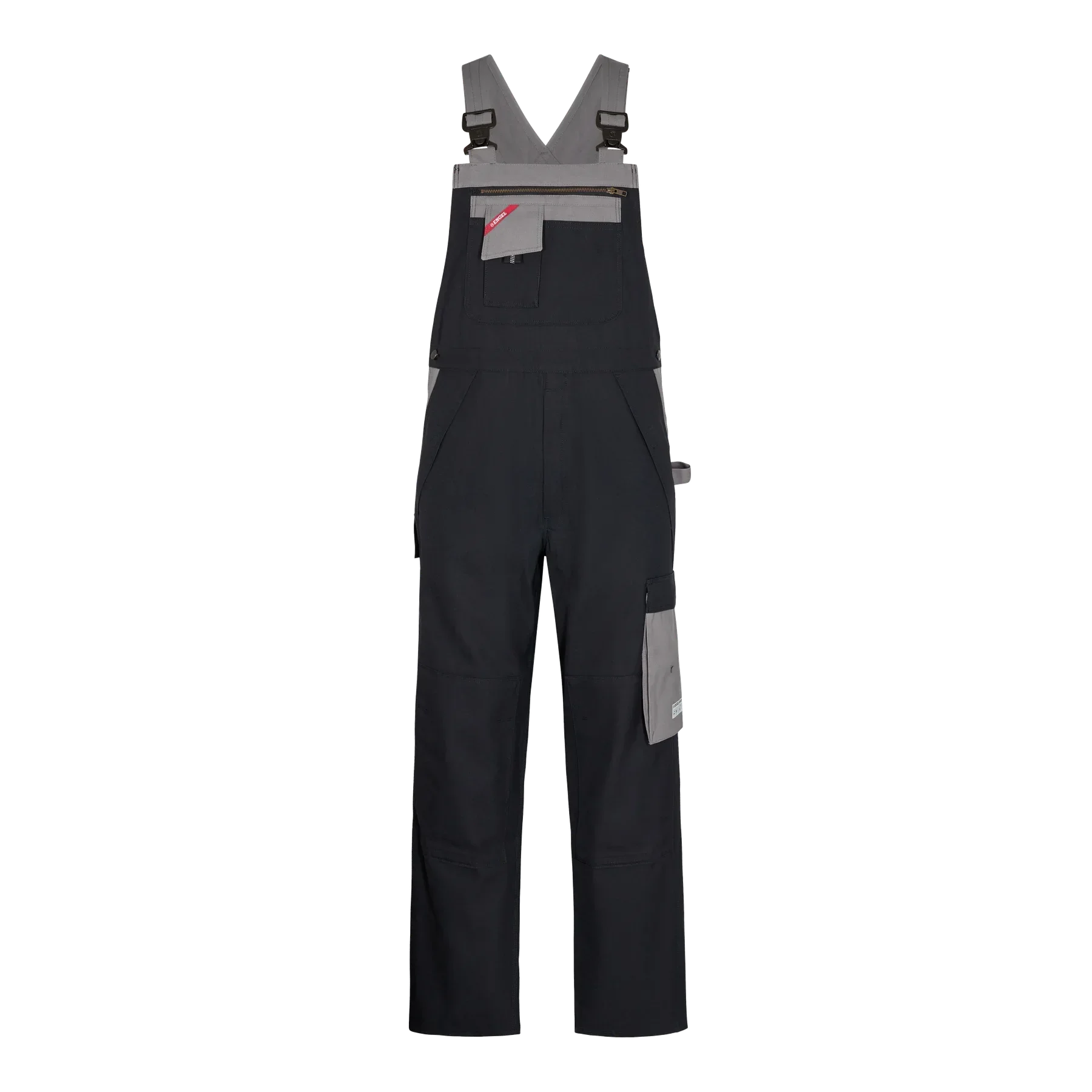 ENGEL Safety+ Multinorm Latzhose – Schwarz/Grau
