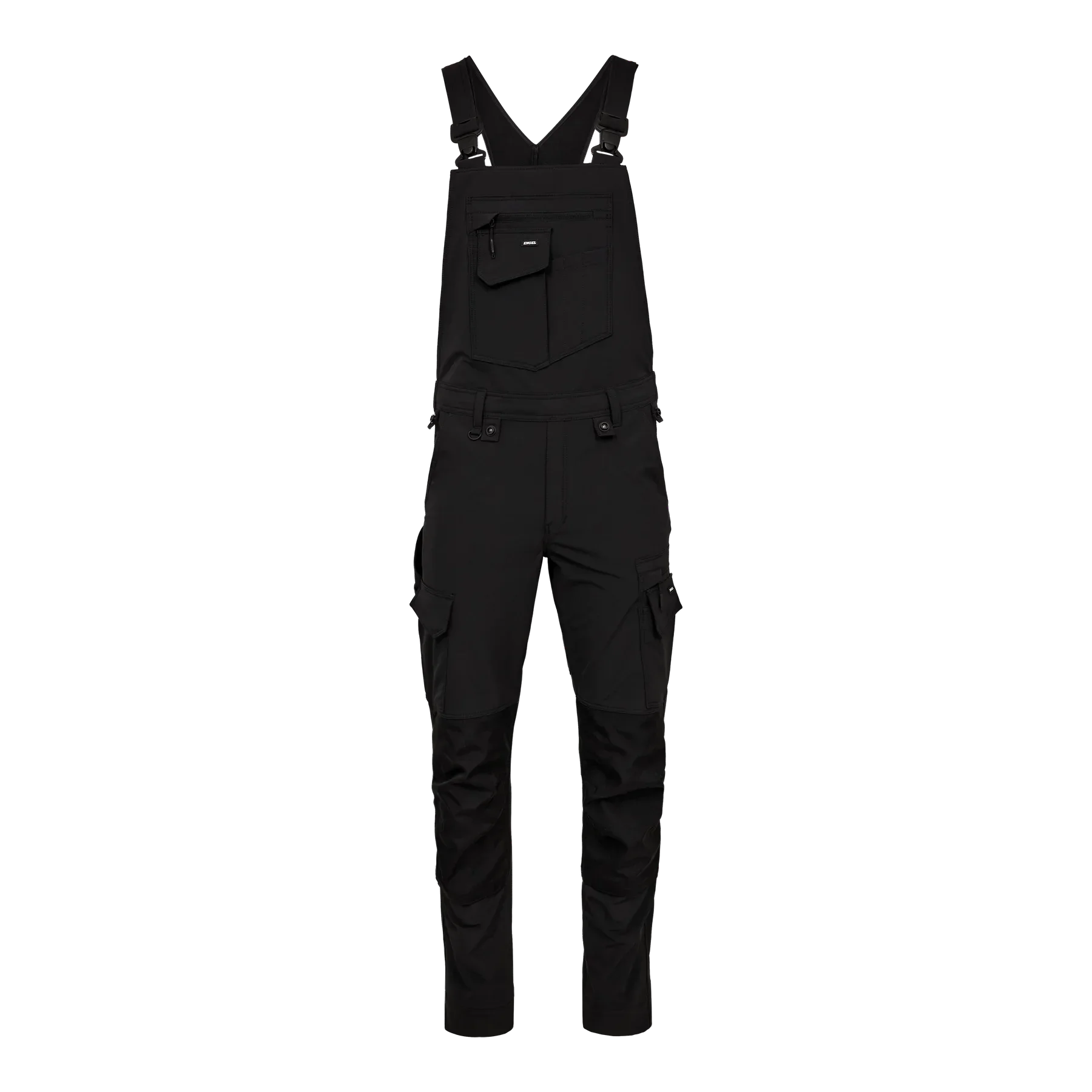 ENGEL Entire Latzhose mit 4-Wege-Stretch – Schwarz
