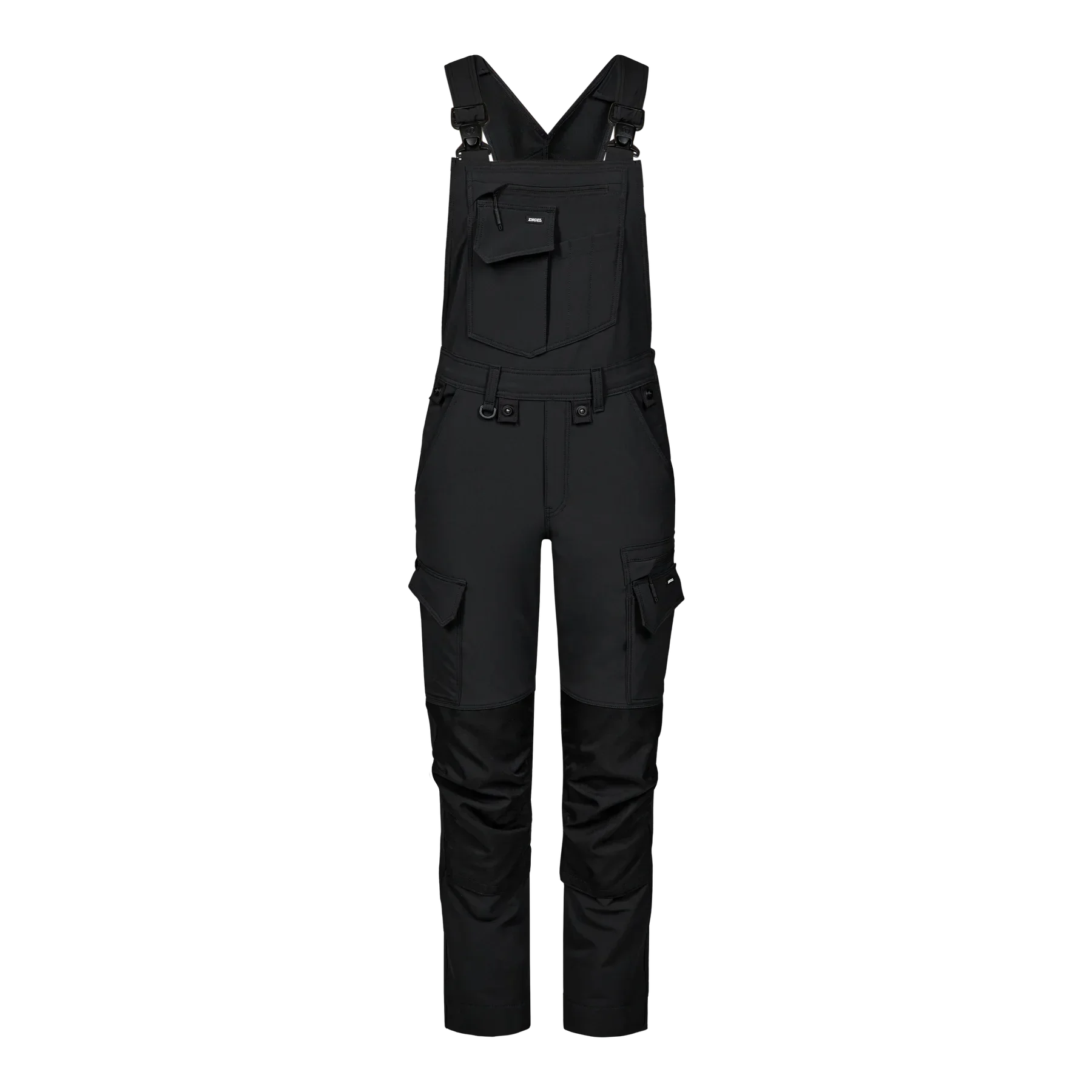 ENGEL Entire Damen Latzhose mit 4-Wege-Stretch – Schwarz