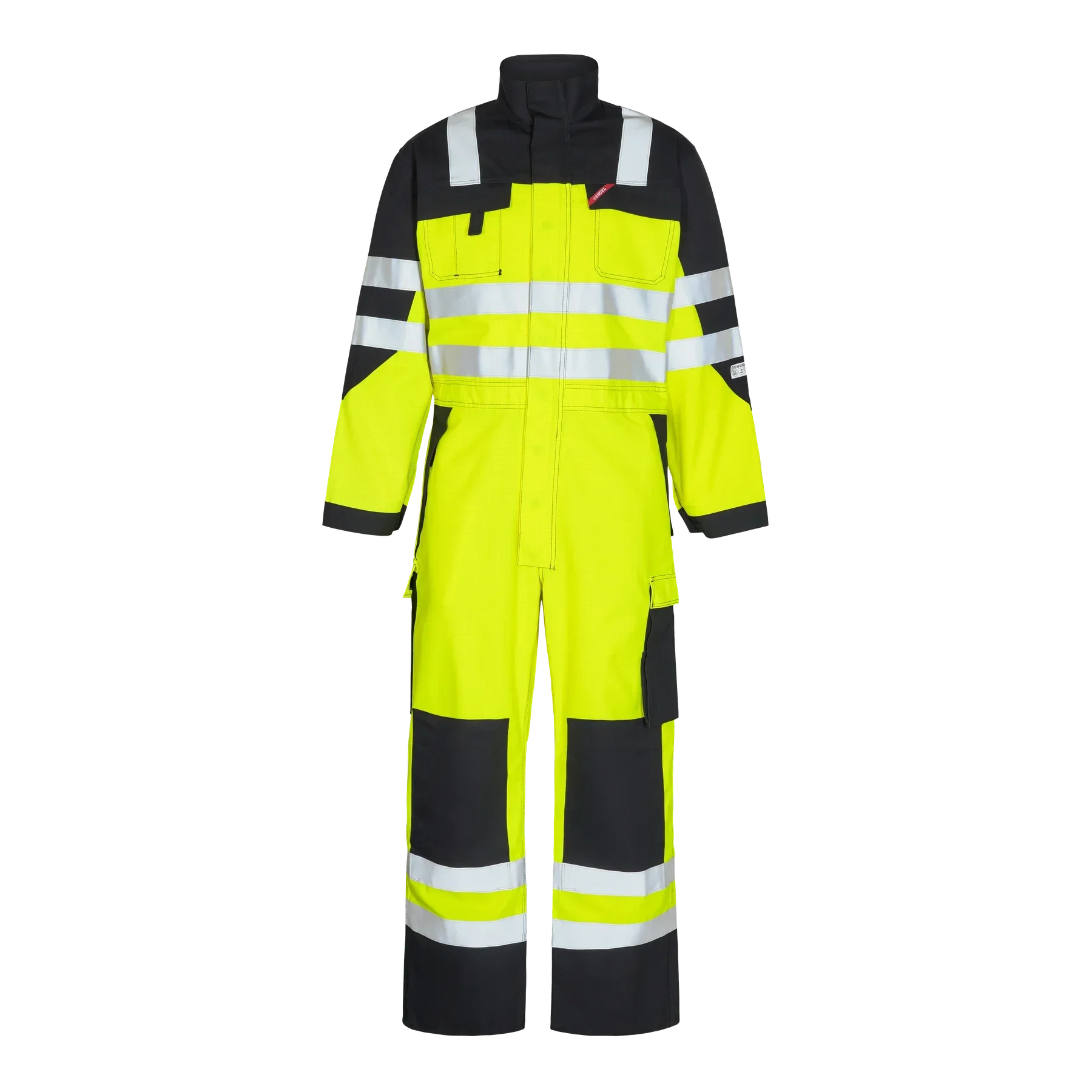 ENGEL Safety+ EN ISO 20471 Multinorm Overall – Gelb/Schwarz