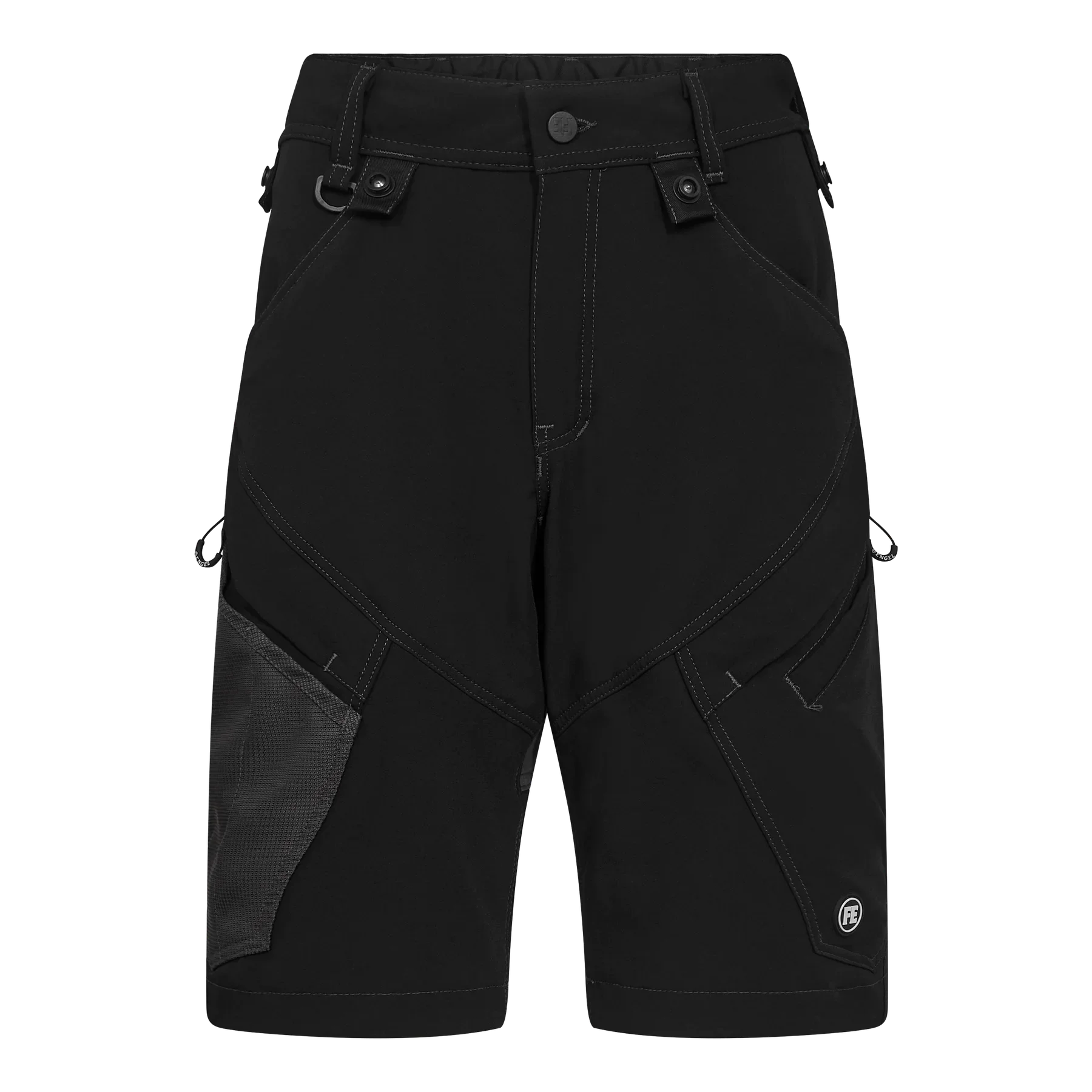 ENGEL X-treme Damen Arbeitsshorts mit 4-Wege Stretch – Schwarz