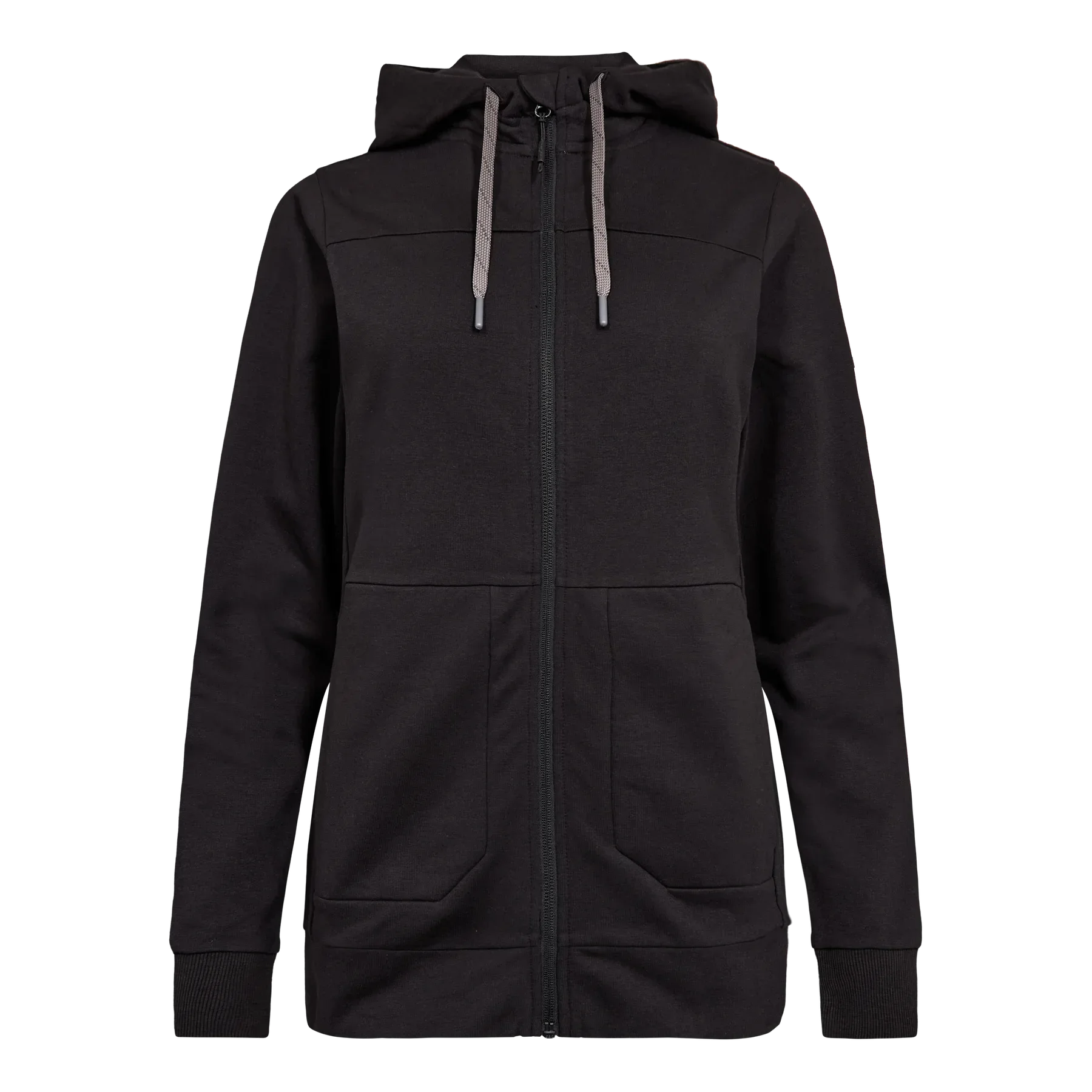 ENGEL Entire Damen Sweatcardigan mit Kapuze – Schwarz