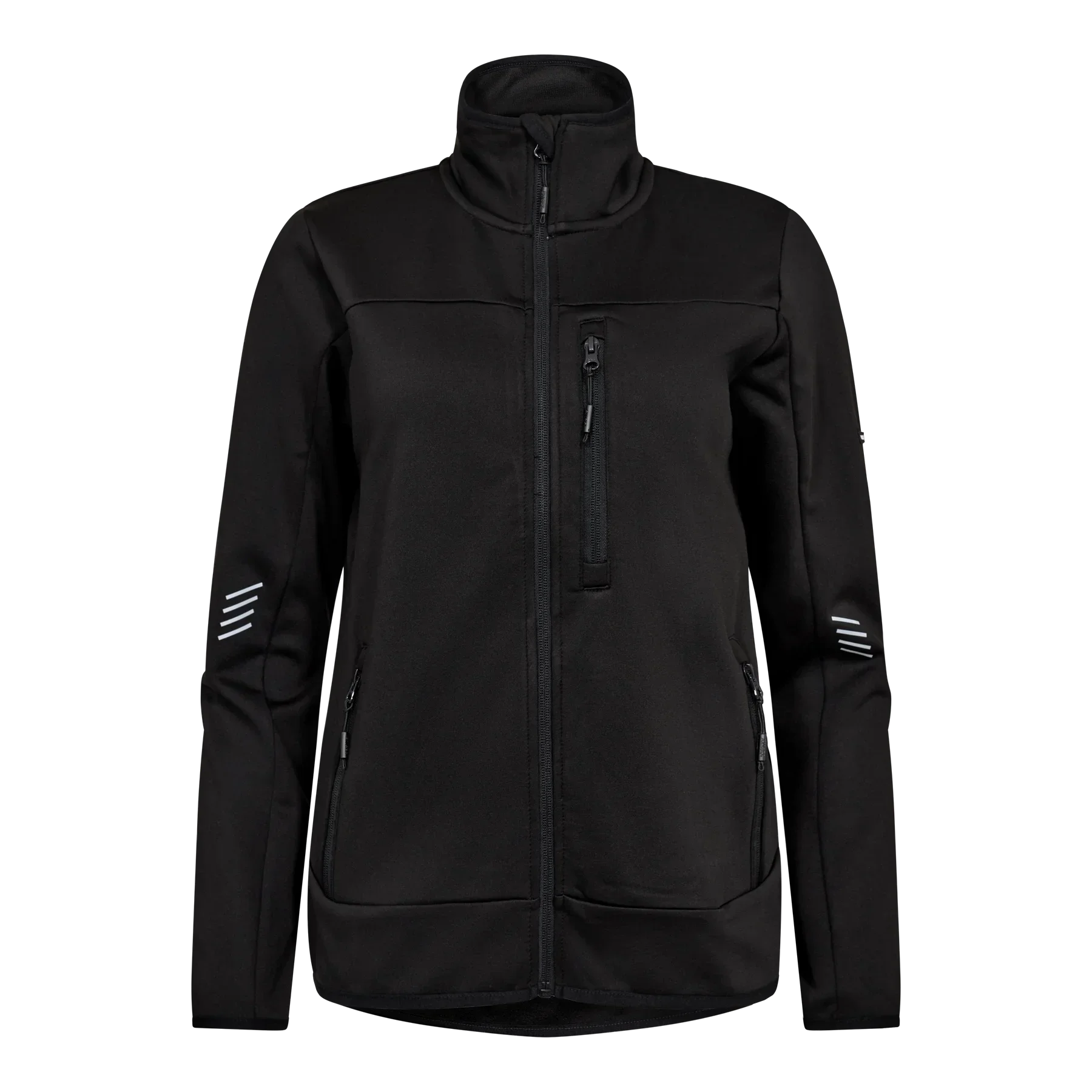 ENGEL Entire Damen Midlayer-Cardigan – Schwarz