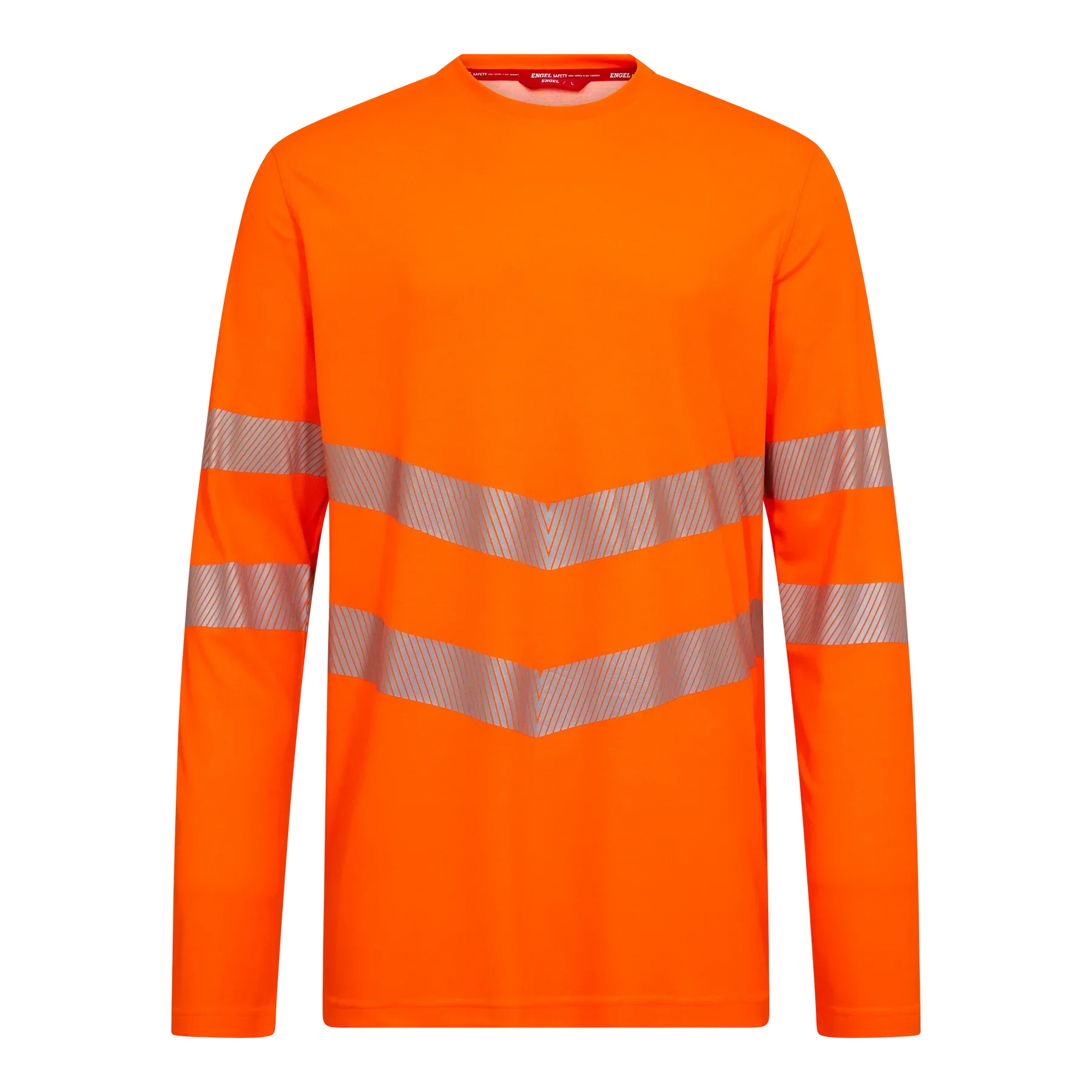 ENGEL Safety Langarm-T-Shirt – Hi-vis Orange