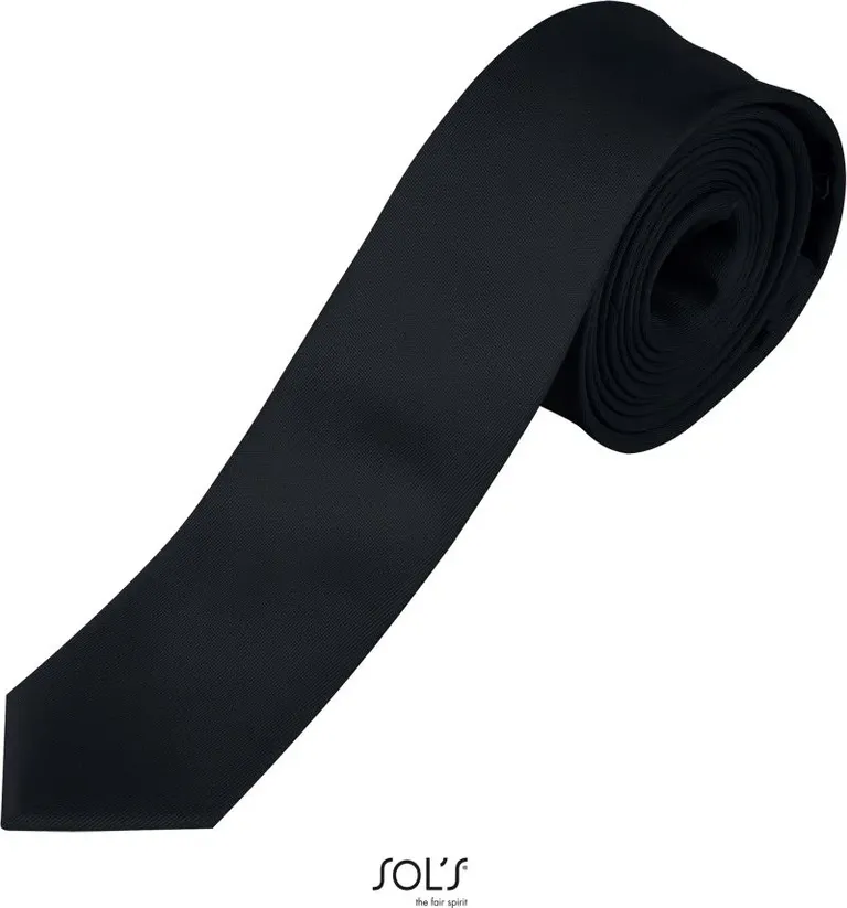 SOL's Collection Gatsby – Schmale Krawatte – Black