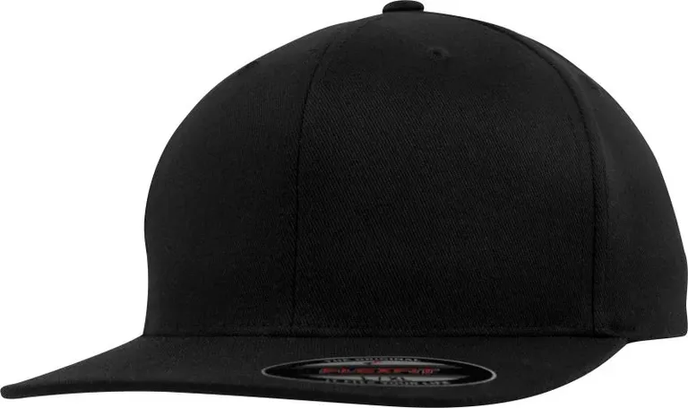 Flexfit 6277FV – 6 Panel Flexfit Kappe – Black