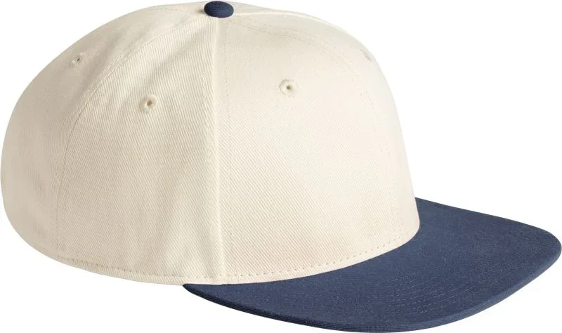 Beechfield B 662 – 6 Panel Kontrast Kappe – Natural/Navy