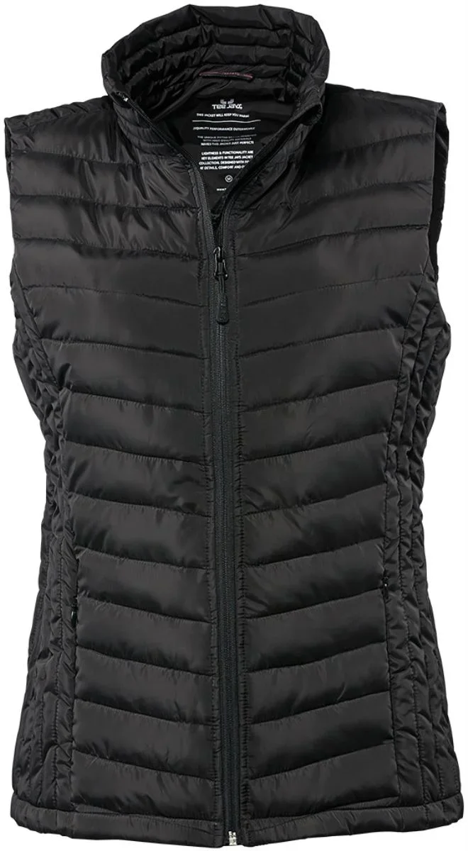 TEE JAYS TJ 9633 – Damen Bodywarmer "Zepelin" – Black