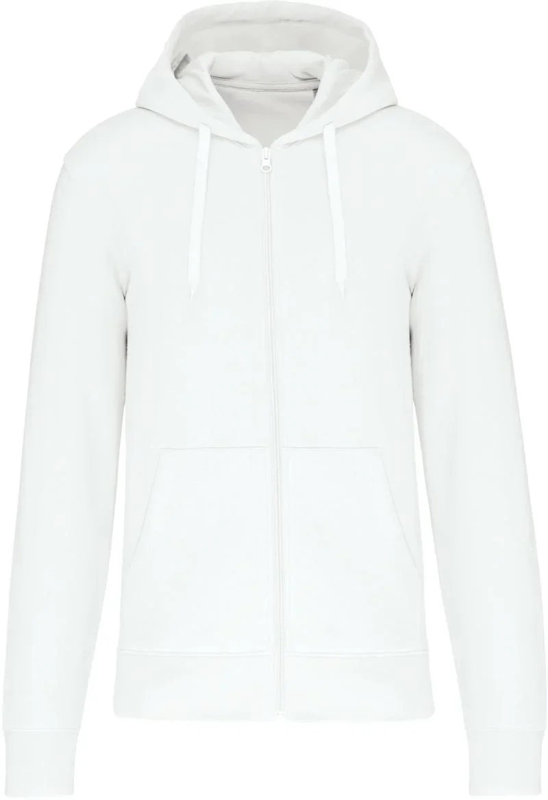 Kariban K 4030 – Umweltfreundliche Kapuzen Sweatjacke – White