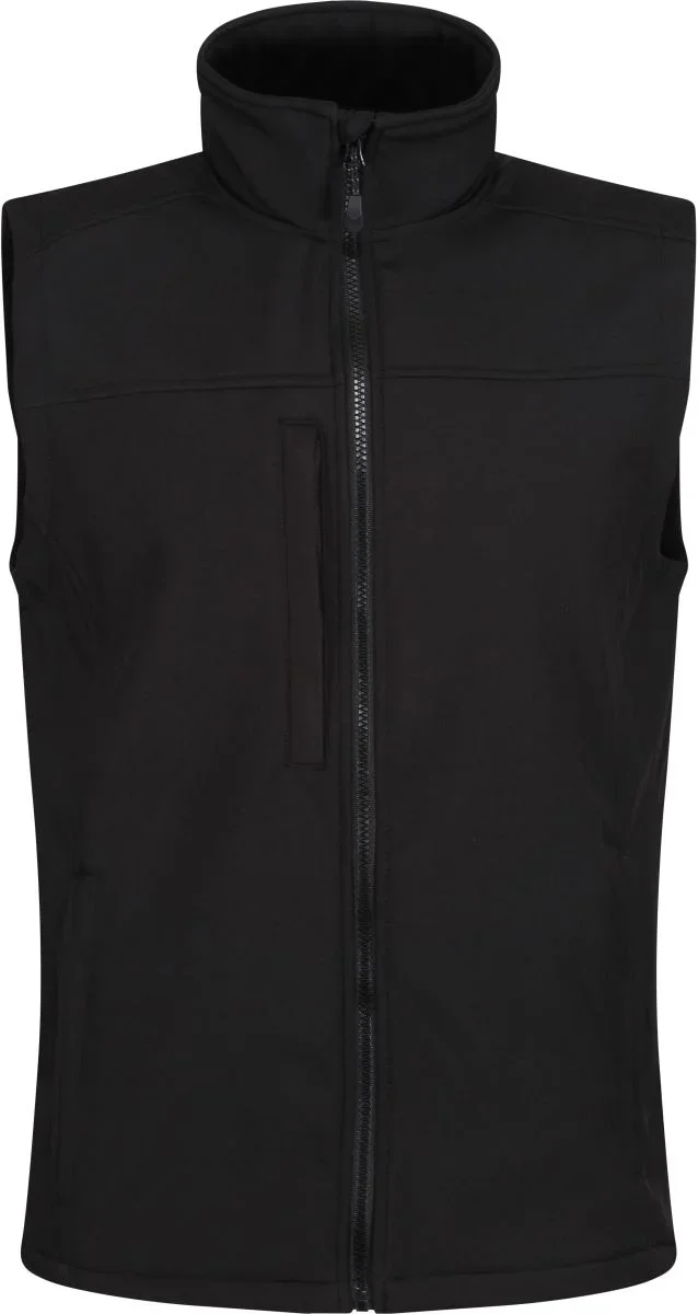 Regatta Professional TRA 788 – Softshell 2-Lagen Bodywarmer "Flux" – Black