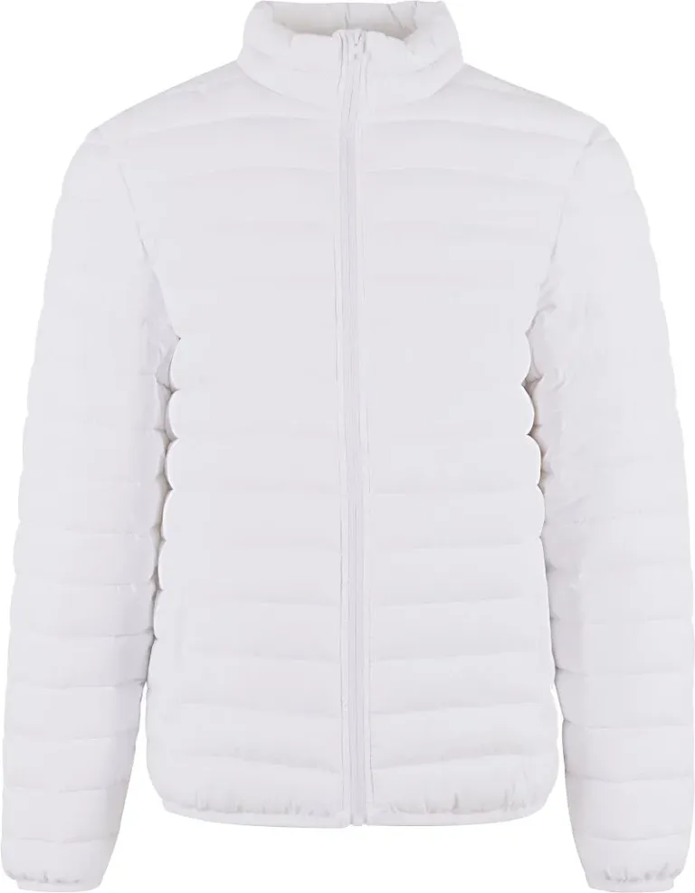 New Morning Studios NM 031 – Leichte Herren Steppjacke – White