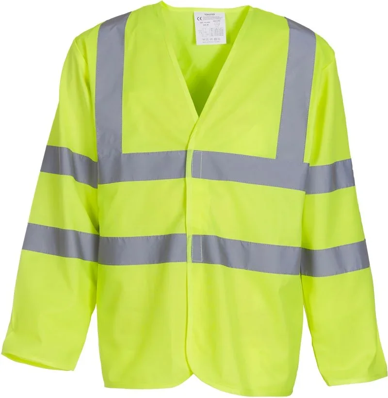 Yoko HVJ 200 – Warnweste langarm – Hi Vis Yellow