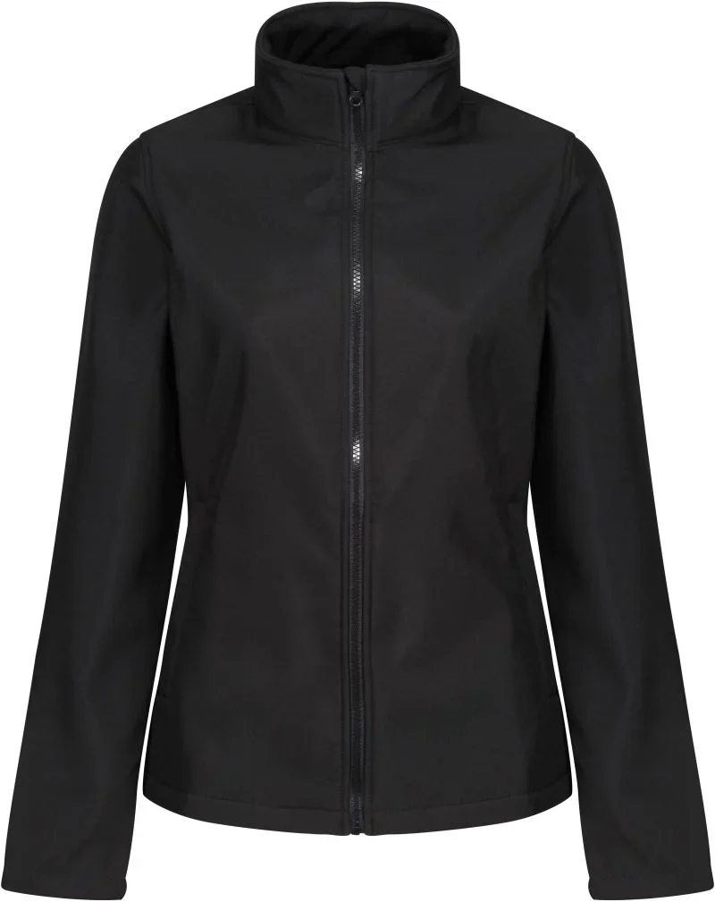 Regatta Professional TRA 629 – Damen 2-Lagen Softshell Jacke "Ablaze" – Black/Black
