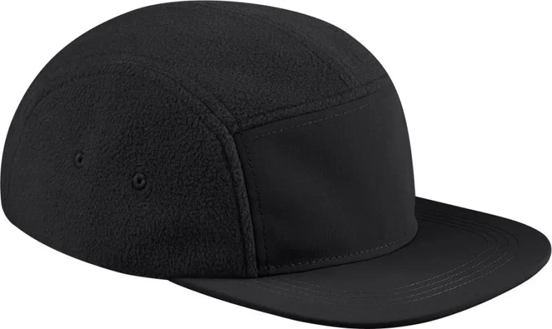 Beechfield B 220R – 5 Panel Outdoor Camper Kappe – Black
