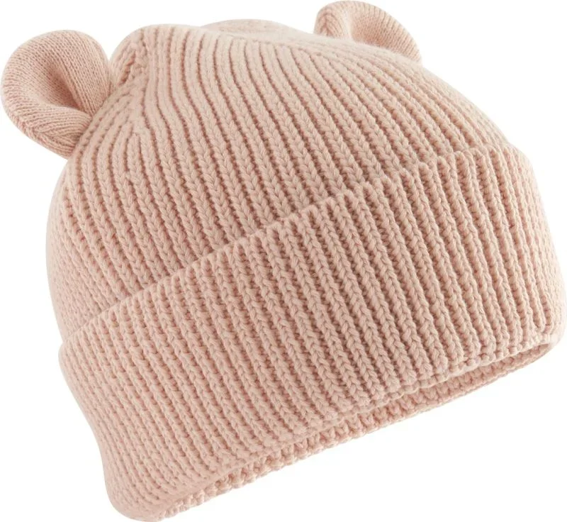 Beechfield B 340A – Baby Mütze "Baby Bear" – Peach