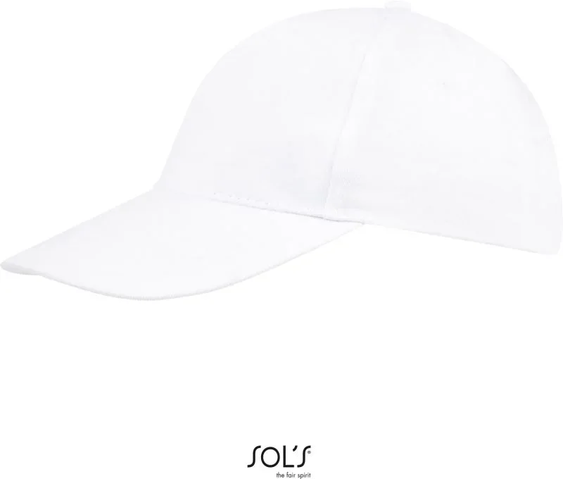 SOL's Collection Sunny – 5 Panel Baseball Kappe – White