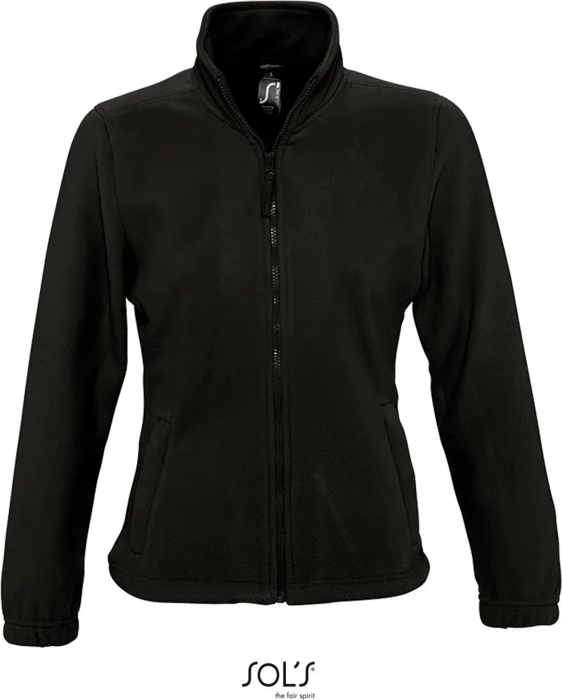 SOL's Collection North Women – Damen Fleece Jacke – Black