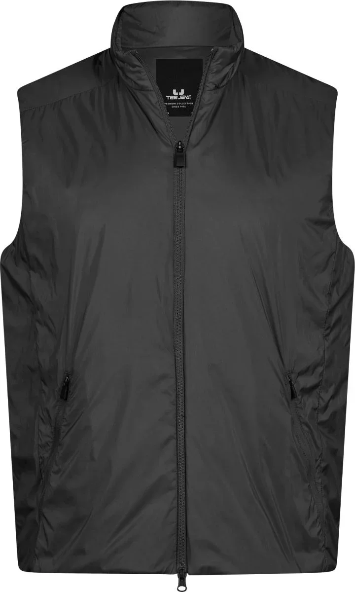 TEE JAYS TJ 9692 – Leichter Herren Bodywarmer "PureLite" – Black