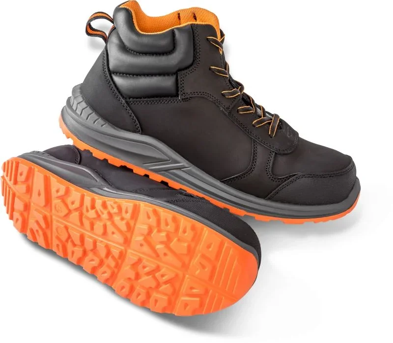 Result R 459X – Sicherheitsschuhe "Stirling" – Black/Grey/Orange
