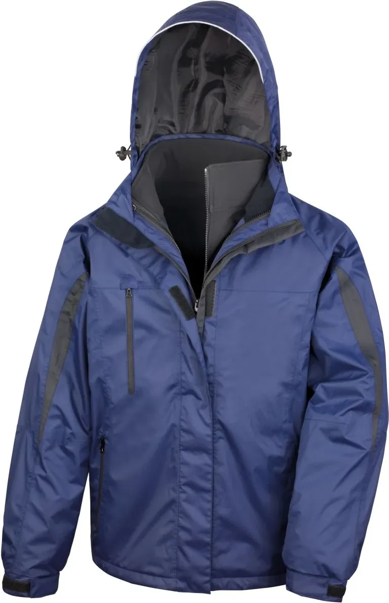 Result R 400M – Herren 3-in-1 Jacke – Navy/Black