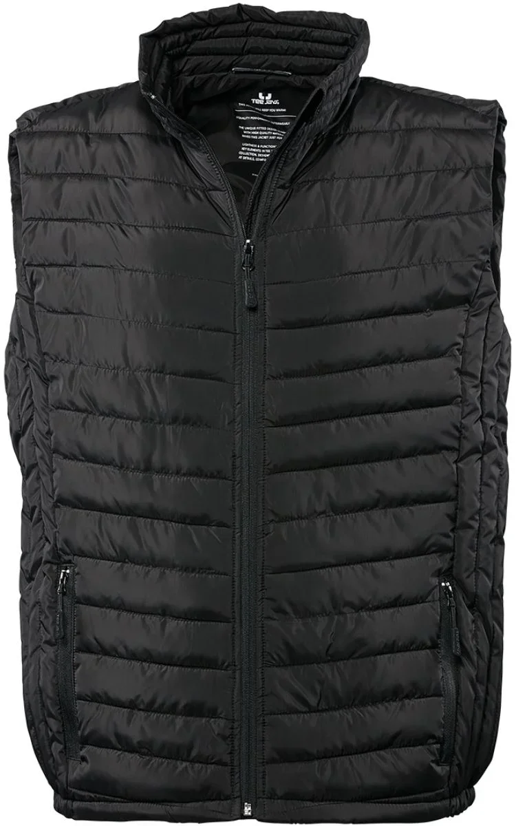 TEE JAYS TJ 9632 – Herren Bodywarmer "Zepelin" – Black